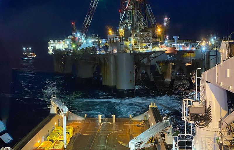oil rig mooring case study